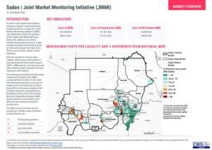 Sudan Joint Market Monitoring Initiative, October 2023