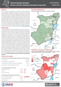 Suivi de la situation humanitaire au Nord-Kivu, septembre 2021
