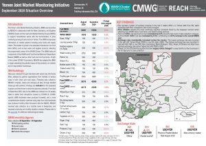 Joint Market Monitoring Initiative (JMMI) Yemen, Situation Overview - September 2020