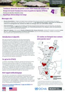 REACH - OCHA- DRC-GTACQ-Factsheet -Analyses-Tandances - Janvier-mars 2026
