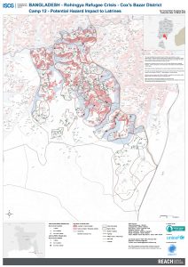 Bangladesh - Cox's Bazar - Camp 12 Potential Flood and Landslide Risk to Latrines
