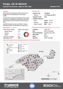 NER_Factsheet_Displacement Site Assaga_Novembre2016