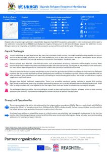 UGA_Factsheet_Palabek Settlement Gap Analysis_December 2017