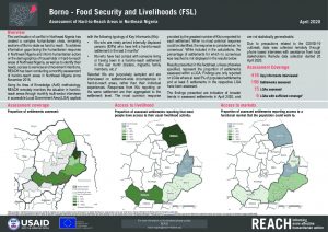 Hard-to-Reach FSL Factsheet in Borno state, Nigeria - Apr2020