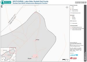 REACH SSD WASH Infrastructure Waterpoint Function Map, Rumbek East (C)