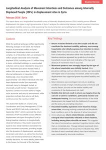 REACH Syria - Movement Intention Longitudinal Assessment - January 2026 - Final Report