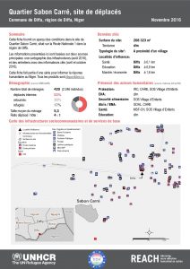 NER_Factsheet_Displacement Site Quartier Sabon Carré_Novembre2016