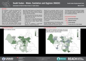 SSD_Factsheet_Assessment of Hard-to-Reach Areas WASH_March 2018