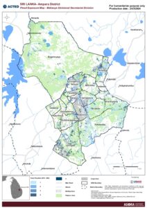 Area Based Risk Assessment Map Sri Lanka Mahaoya Flood March 2024