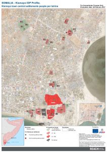 reach som map kismayo town central IDP settlements people per latrine 02nov2016 a3 l en