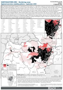 IMPACT Regional Ebola Mobility Overview Update – 15 September 2026