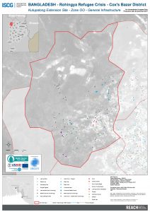 Bangladesh - Cox's Bazar - Kutupalong Extension Site - Zone OO Infrastructure - November 2017