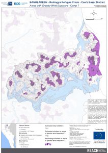BGD_Map_CoxsBazar_AreasWithGreaterWindExposure_Camp 7_25SEP2018_A1