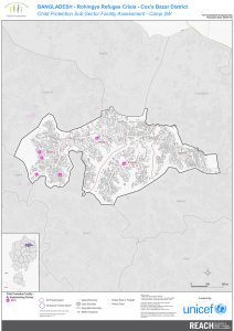 BGD_Map_CoxsBazar_ChildProtectionFacilities_Camp 2W_28OCT2018_A1