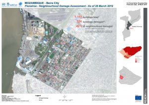 Mozambique - Cyclone Idai - Beira City - Pioneiros Neighbourhood Damage Assessment - 26 March 2019