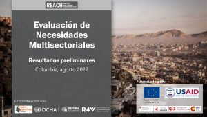 Presentación resultados preliminares MSNA/6ta ronda - OCHA/EHP