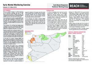 SYR_Situation Overview_Market Monitoring Exercise_March 2018