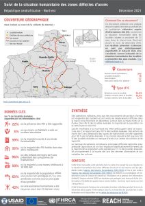 Evaluation multisectorielle dans les zones difficiles d’accès en RCA, Nord-est, RCA – Décembre 2021