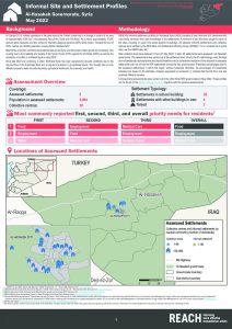 Al-Hasakeh Informal Settlement Profiles, Northeast Syria, May 2022