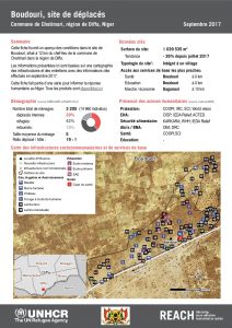 NER_Factsheet_Profil Site de Déplacés de Boudouri_Septembre 2017