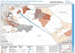 SYR_Map_CCCM_ISMI_Weekly Displacement Summary 31 August - 15 September