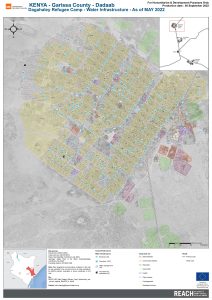 Dagahaley Refugee Camp - Water Infrastructure - As of MAY 2022