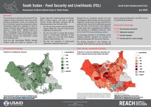 REACH SSD Factsheet Assessment of Hard to Reach Areas FSL July 2020