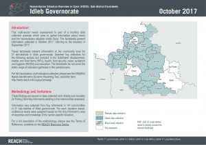 SYR_Factsheet_HSOS Subdistrict Factsheet Idleb_October 2017