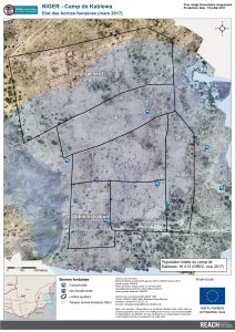 NER_Map_Kablewa camp - Etat bornes fontaines, juillet 2017
