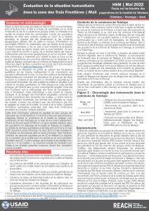 Suivi de situation humanitaire au Mali des personnes déplacées et non déplacées de la localité de Talataye (commune de Talataye) dans la région de Gao, Focus groupe de discussion(2022-05-11)