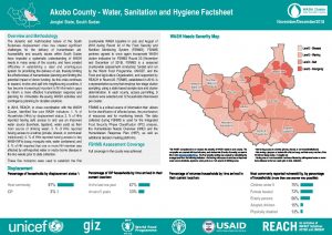 SSD_WASH Baseline Factsheets_Jonglei State_November-December 2018