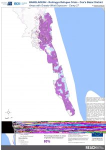 BGD_Map_CoxsBazar_AreasWithGreaterWindExposure_Camp 27_25SEP2018_A1