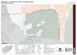 Khan-e-Char Bagh District Water User Group Map December 2019