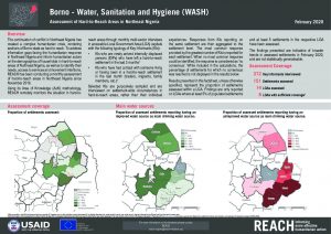 Hard-to-Reach WASH Factsheet in Borno state, Nigeria - Feb 2020