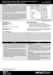 UNICEF4_IMPACT_SSD_Factsheet_Bentiu_HarissProjectWorldReliefNutrition_Mar2017