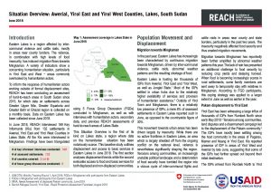 SSD_Situation Overview_AoK_Lakes_June 2018