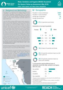 BGD_Factsheet_WASH Household Dry Season Assessment_Camp7_May2019
