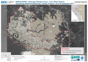 Bangladesh - Cox's Bazar - Kutupalong Makeshift Settlement Expansion Shelter Analysis