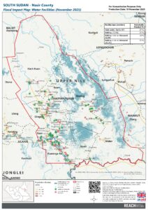 South Sudan - Flood Impact Water Points Nasir County (November 2025)