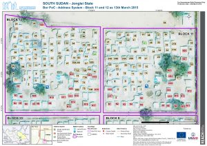 SSD_Map_Jonglei_BorPoCAddressesBlock11and12_13Mar2015_A3