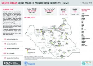 South Sudan – Joint Market Monitoring Initiative (JMMI) – December 2019 – Factsheet