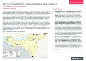 REACH Syria - NES Fuel Rapid Assessment - December 2024 - Round 5