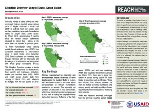 SSD_Situation Overview_Jonglei_January-March 2019