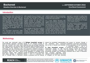 REACH Romania ABA Situation Report Bucharest 10/22
