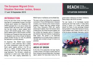 GRC_Situation Overview_Arrivals in Lesbos_21 September 2015