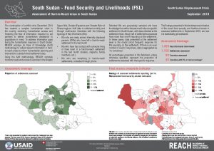 SSD_Factsheet_Assessment of Hard-to-Reach Areas FSL_September 2018