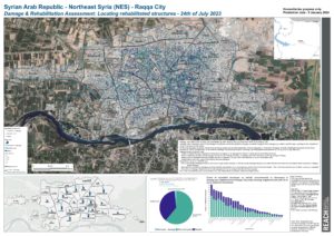 REACH Syria NES Raqqa City Damage Assessment Locating Rehabilitated Structures 2023 A1