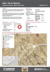 NER_Factsheet_Profil Site de Déplacés_Commune de Kablewa_Septembre 2017