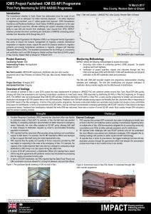 IOM3_IMPACT_SSD_Factsheet_Wau_HarissProjectIOMesnfi_Mar2017