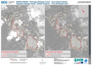 Bangladesh - Cox's Bazar - Nayapara Refugee Camp Shelter Analysis Comparison - 15 to 26 October 2017